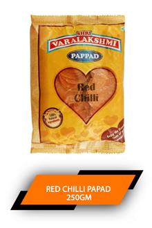 Shri Varalakshmi Red Chilli Papad 250gm